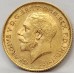 AUSTRALIA 1912 . HALF 1/2 SOVEREIGN . SYDNEY . GOLD